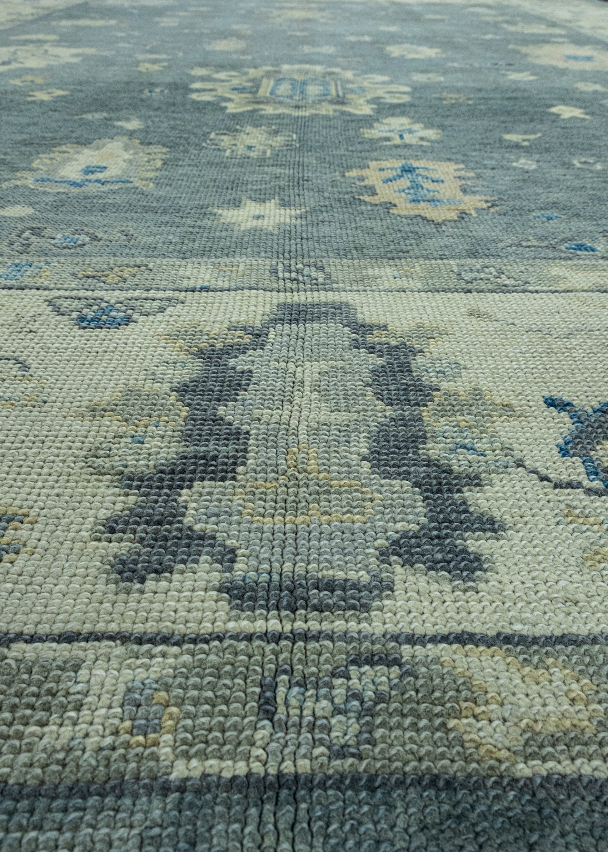 Turkish Oushak Rug 9'1" x 12'2" #17126