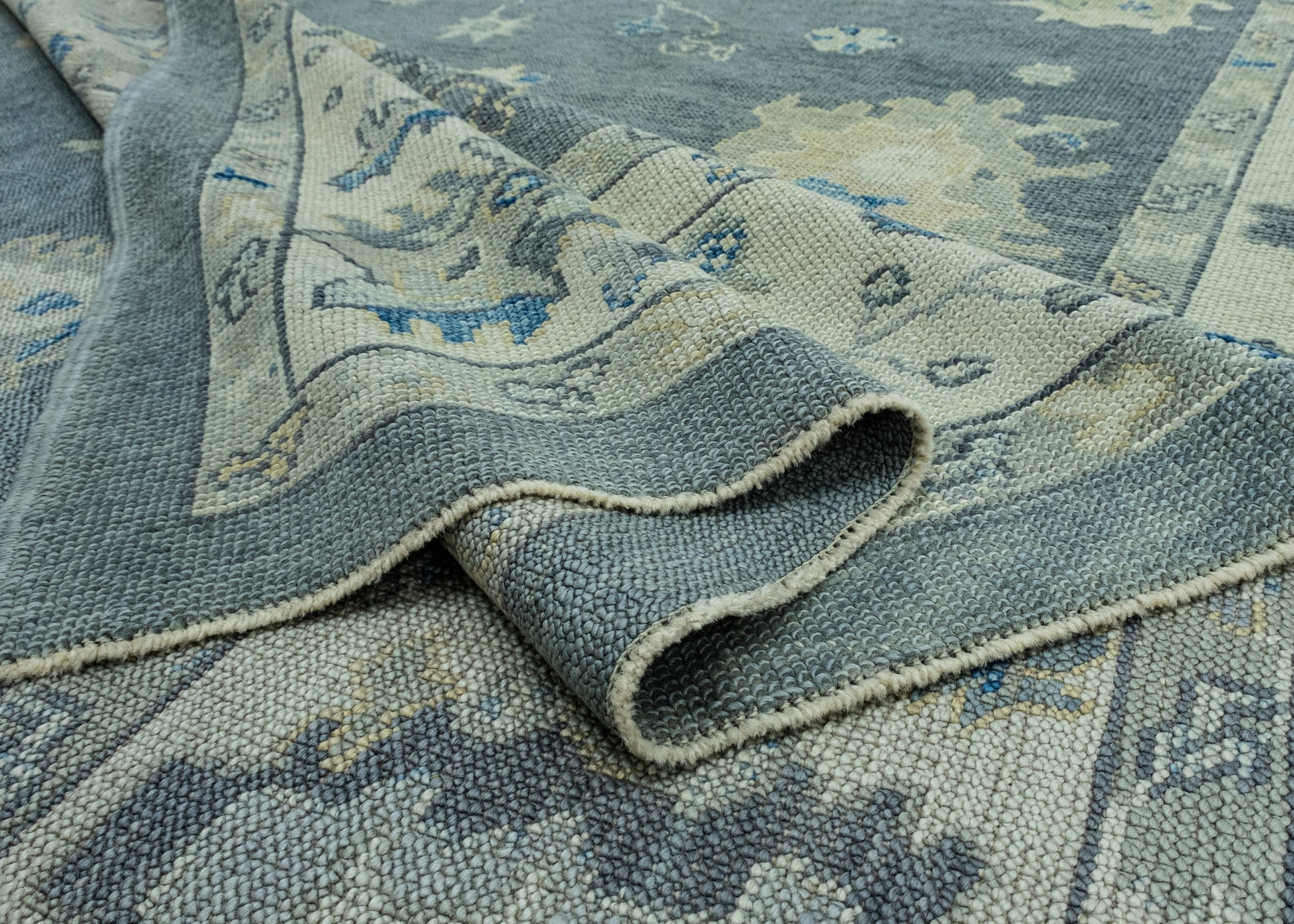 Turkish Oushak Rug 9'1" x 12'2" #17126