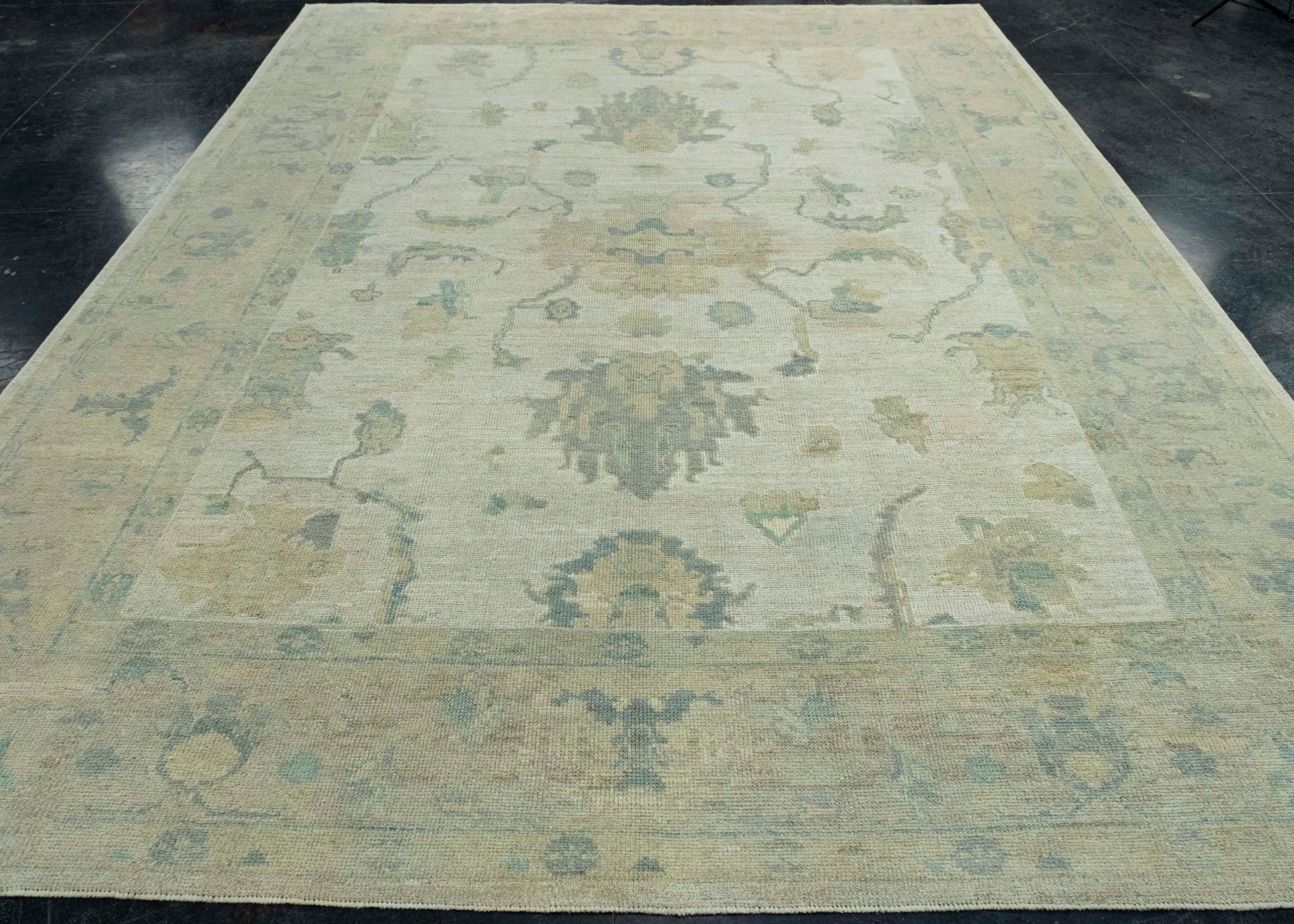 Turkish Oushak Rug 8'9" x 12' #18523