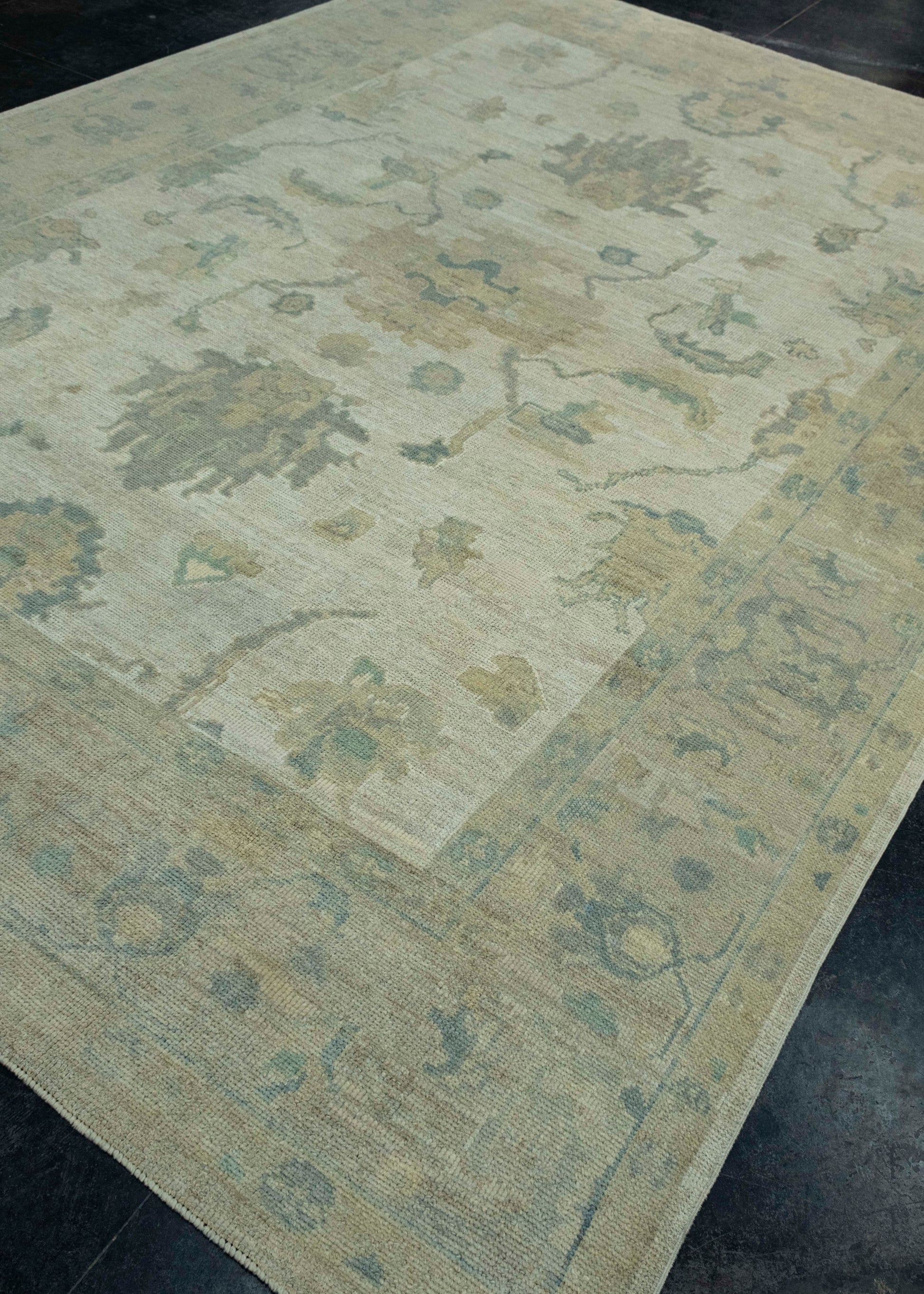 Turkish Oushak Rug 8'9" x 12' #18523
