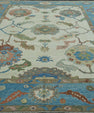 Turkish Oushak Rug 9'2" x 11'9" #17079