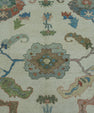Turkish Oushak Rug 9'2" x 11'9" #17079