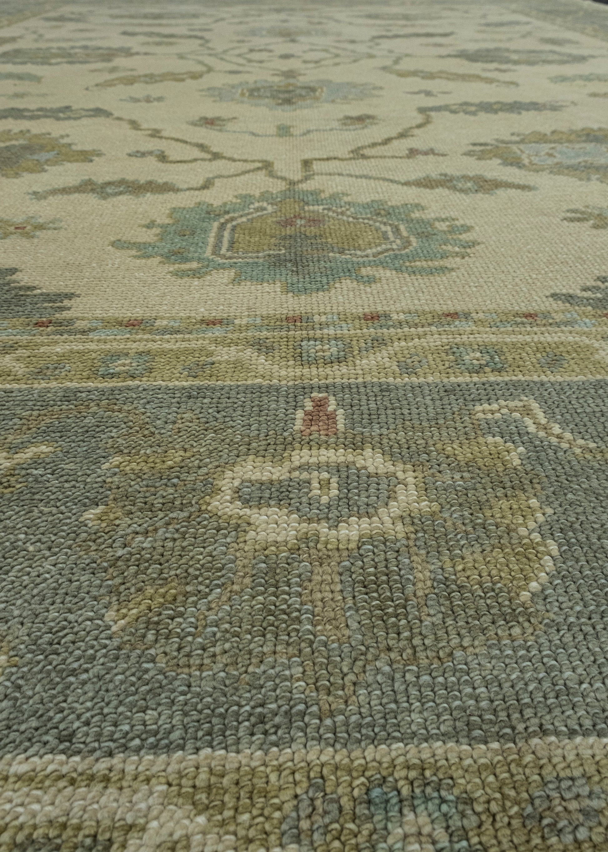 Turkish Oushak Rug 9'2" x 12'7" #17040