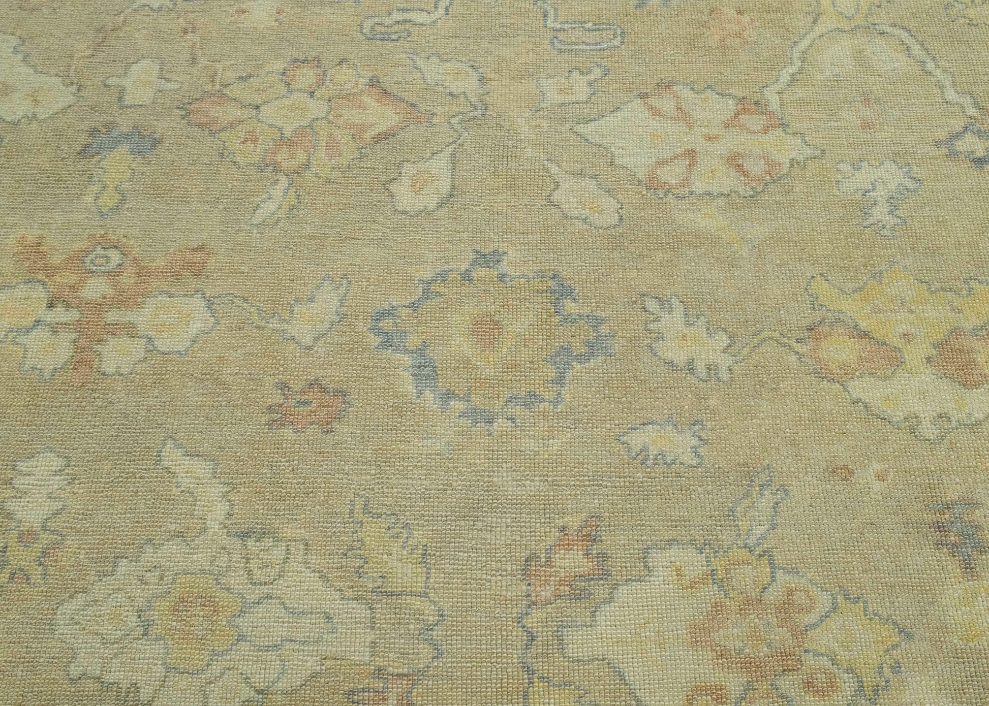 Turkish Oushak Rug 9'1" x 12'8" #18556