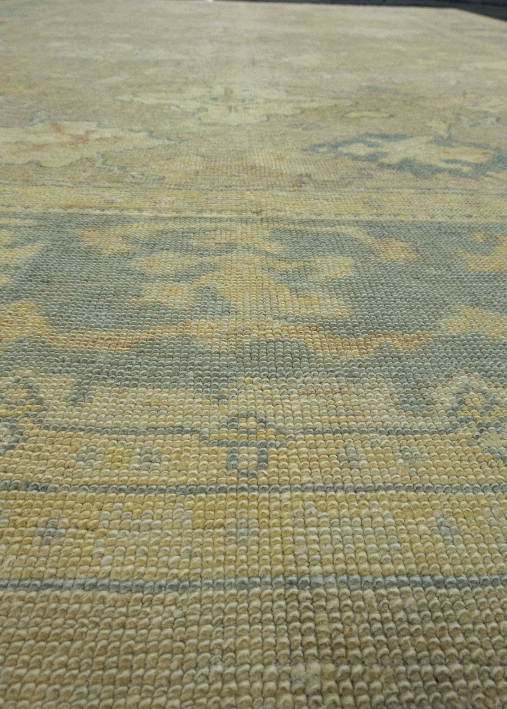 Turkish Oushak Rug 9'1" x 12'8" #18556