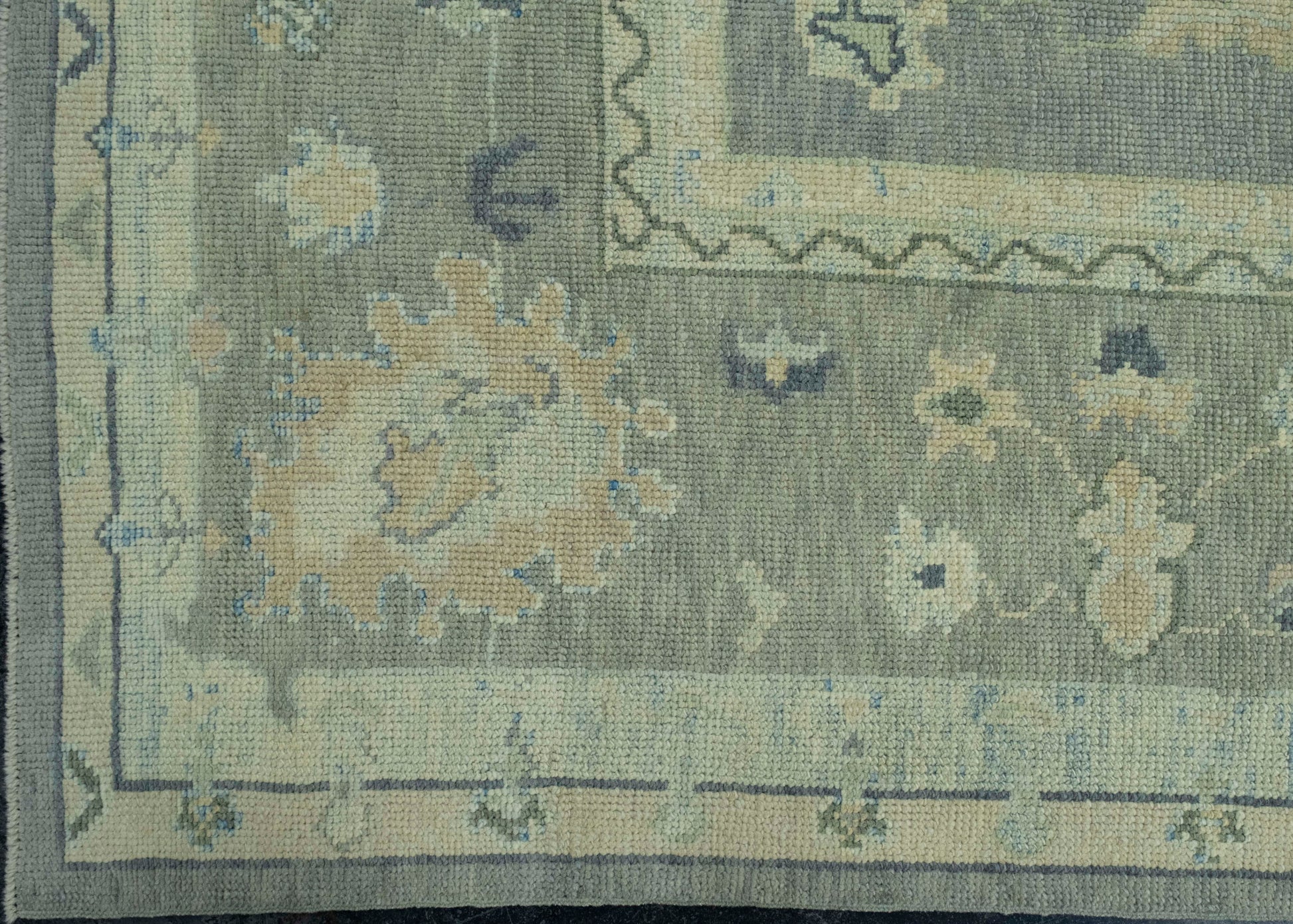 Turkish Oushak Rug 8'9" x 12'3" #18101