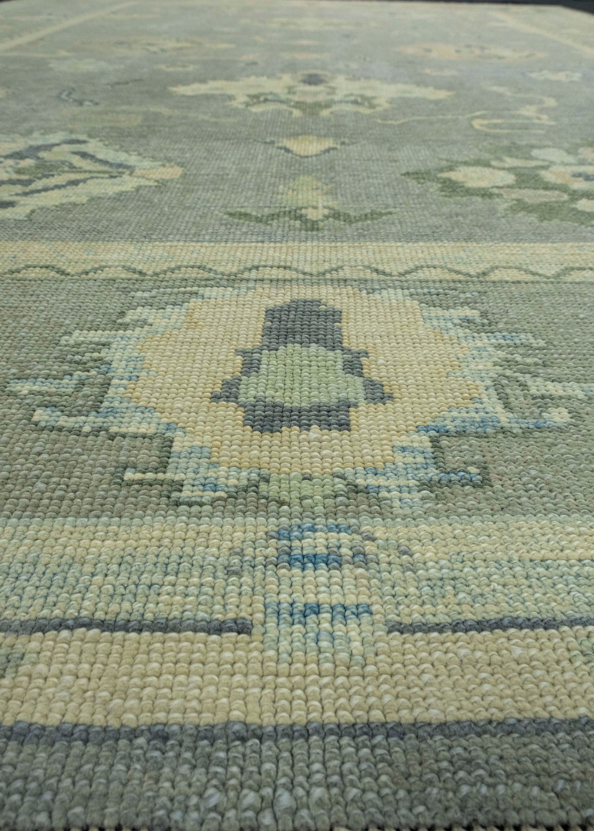 Turkish Oushak Rug 8'9" x 12'3" #18101
