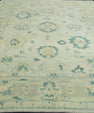 Turkish Oushak Rug 9'1" x 11'9" #18557