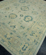 Turkish Oushak Rug 9'1" x 11'9" #18557