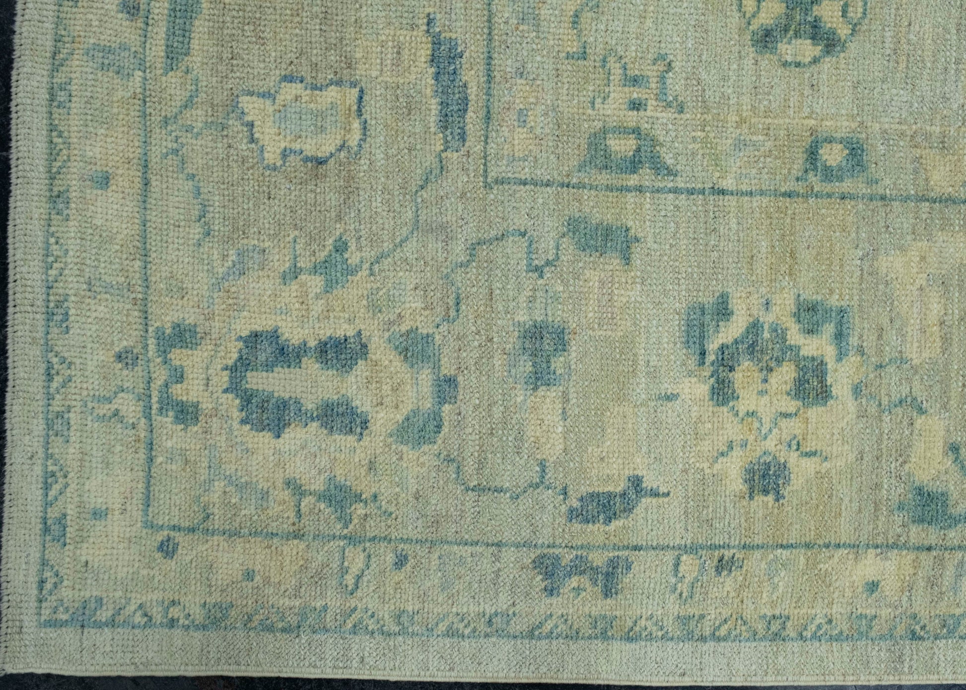 Turkish Oushak Rug 9'1" x 11'9" #18557