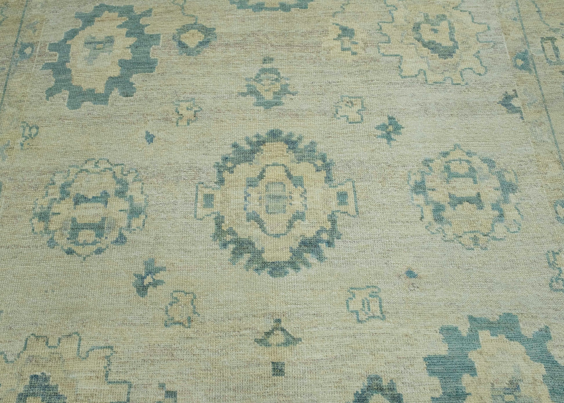 Turkish Oushak Rug 9'1" x 11'9" #18557