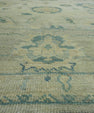 Turkish Oushak Rug 9'1" x 11'9" #18557
