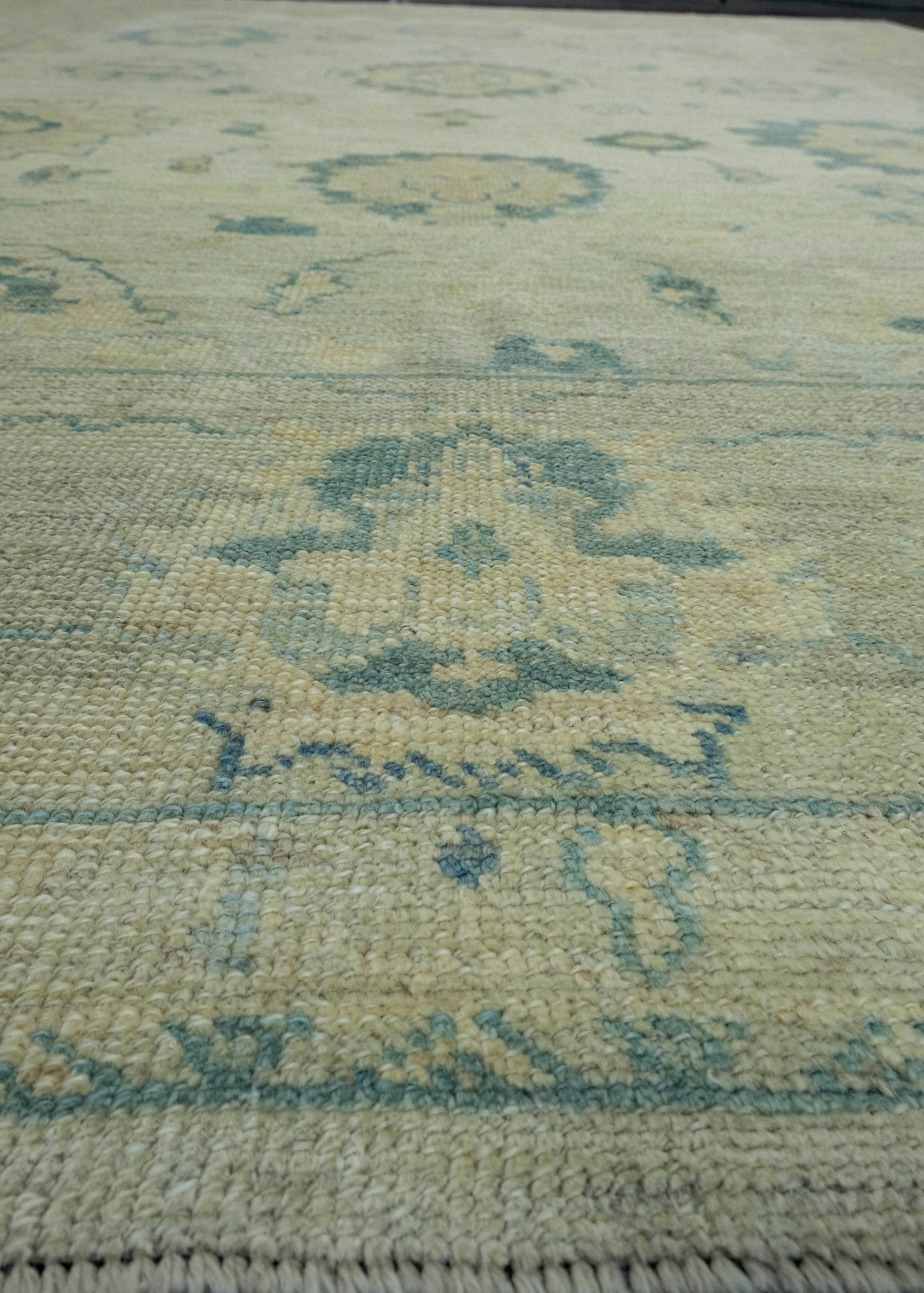 Turkish Oushak Rug 9'1" x 11'9" #18557