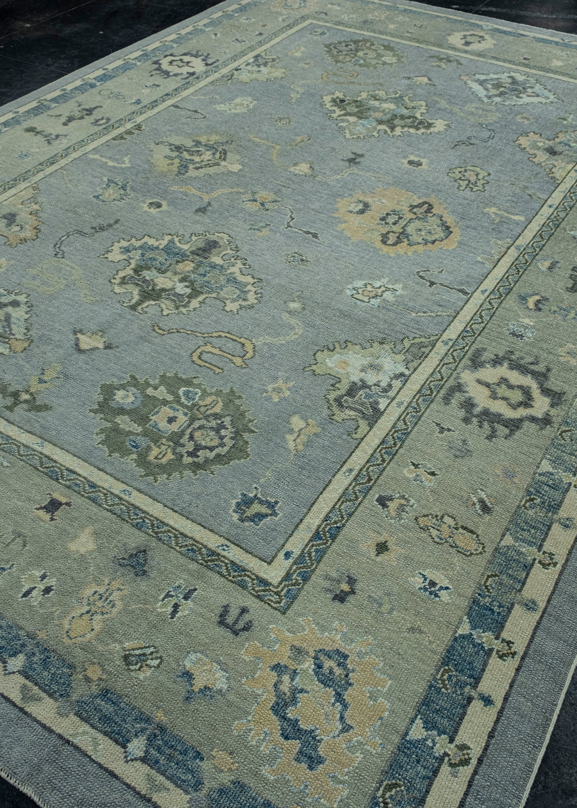 Turkish Oushak Rug 8'11" x 12'6" #17123
