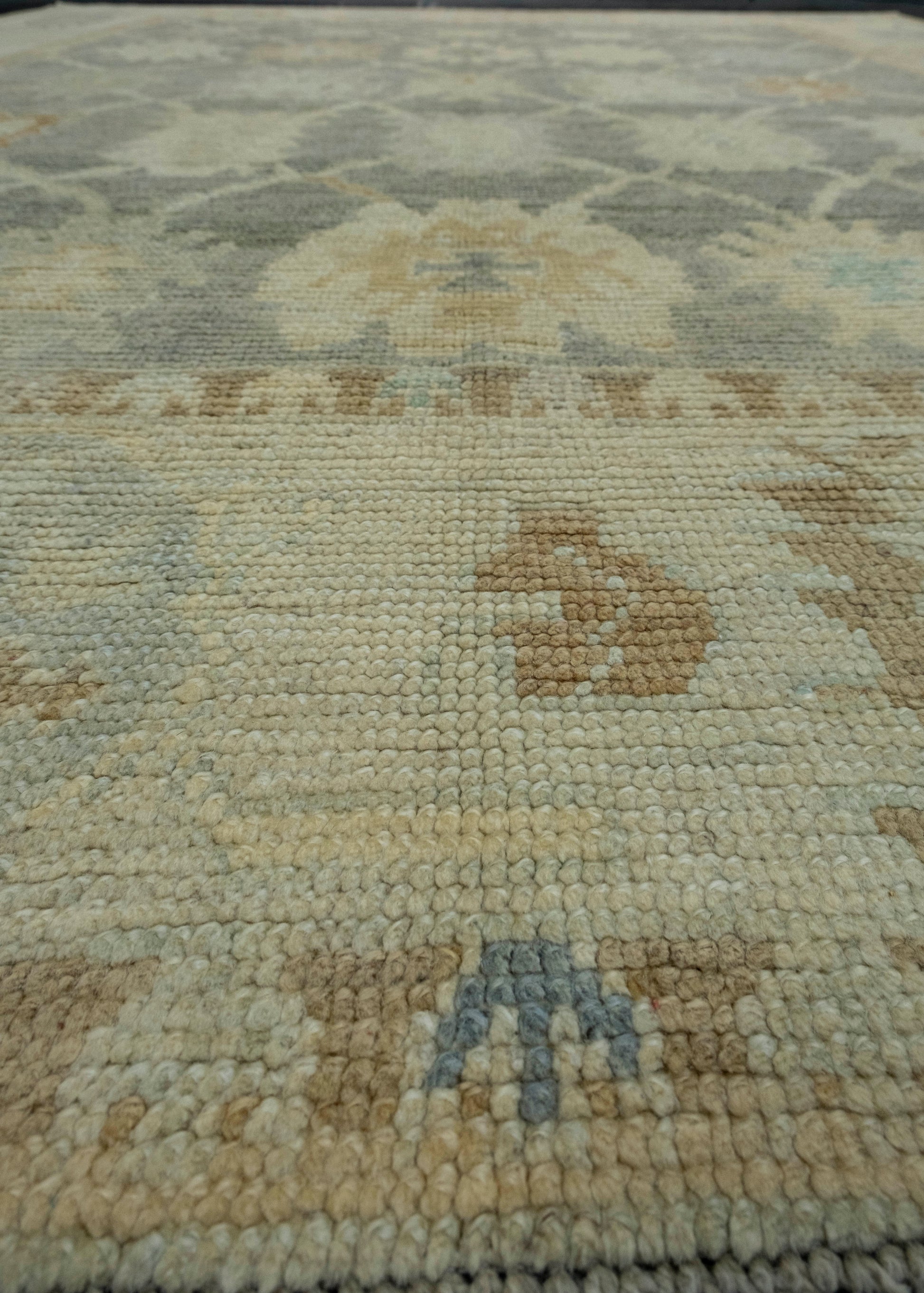 Turkish Oushak Rug 8'7" x 11'6" #18638