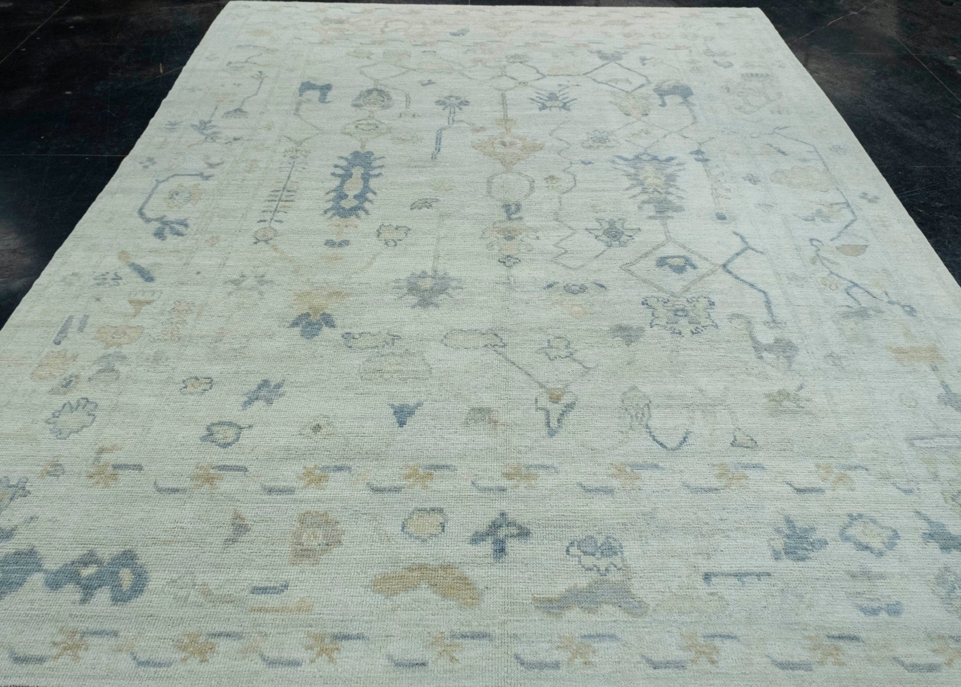 Turkish Oushak Rug 7'11" x 10'3" #18693