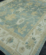 Turkish Oushak Rug 9'1" x 11'10" #17620