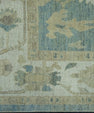 Turkish Oushak Rug 9'1" x 11'10" #17620