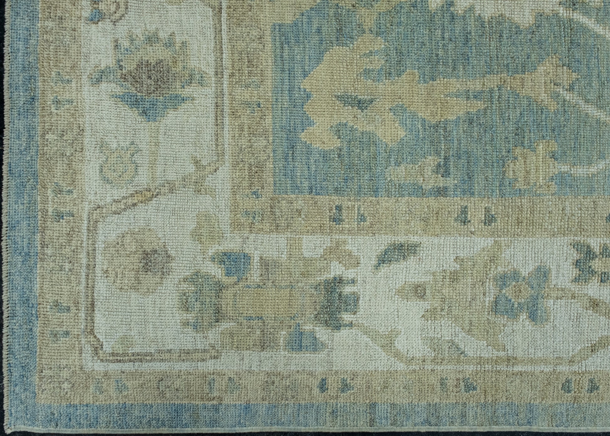 Turkish Oushak Rug 9'1" x 11'10" #17620