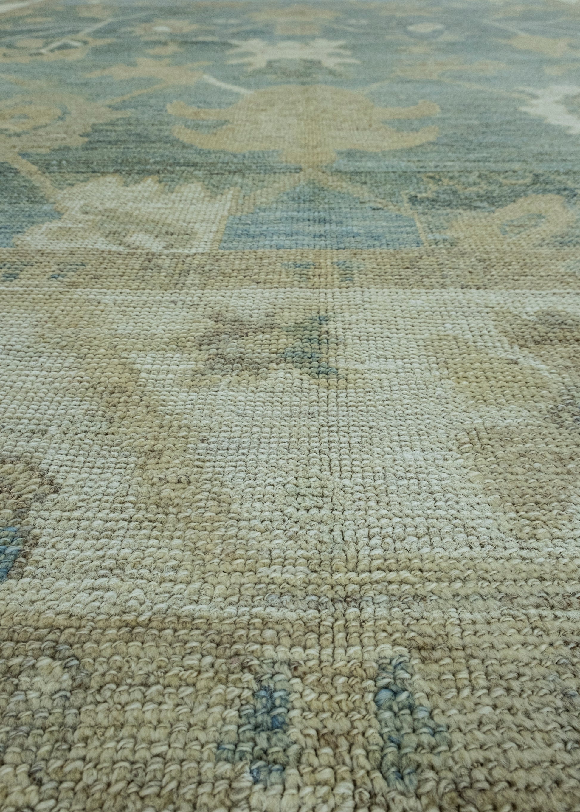Turkish Oushak Rug 9'1" x 11'10" #17620