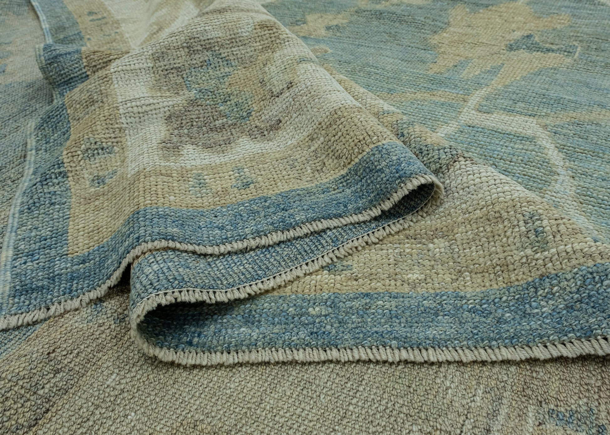 Turkish Oushak Rug 9'1" x 11'10" #17620