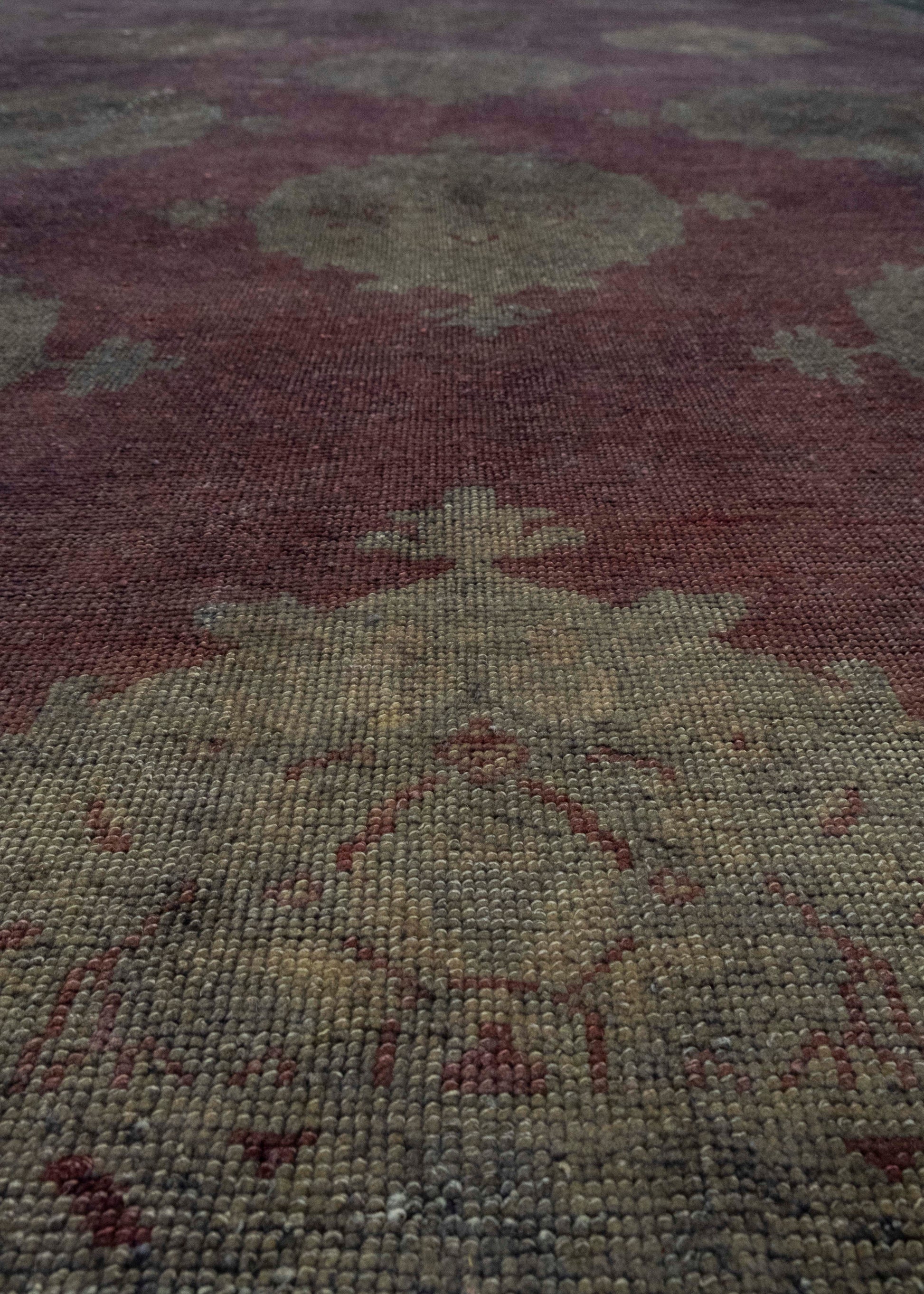 Turkish Oushak Rug 6'10" x 12'9" #18689