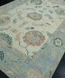 Turkish Oushak Rug 7'8" x 11'2" #18105