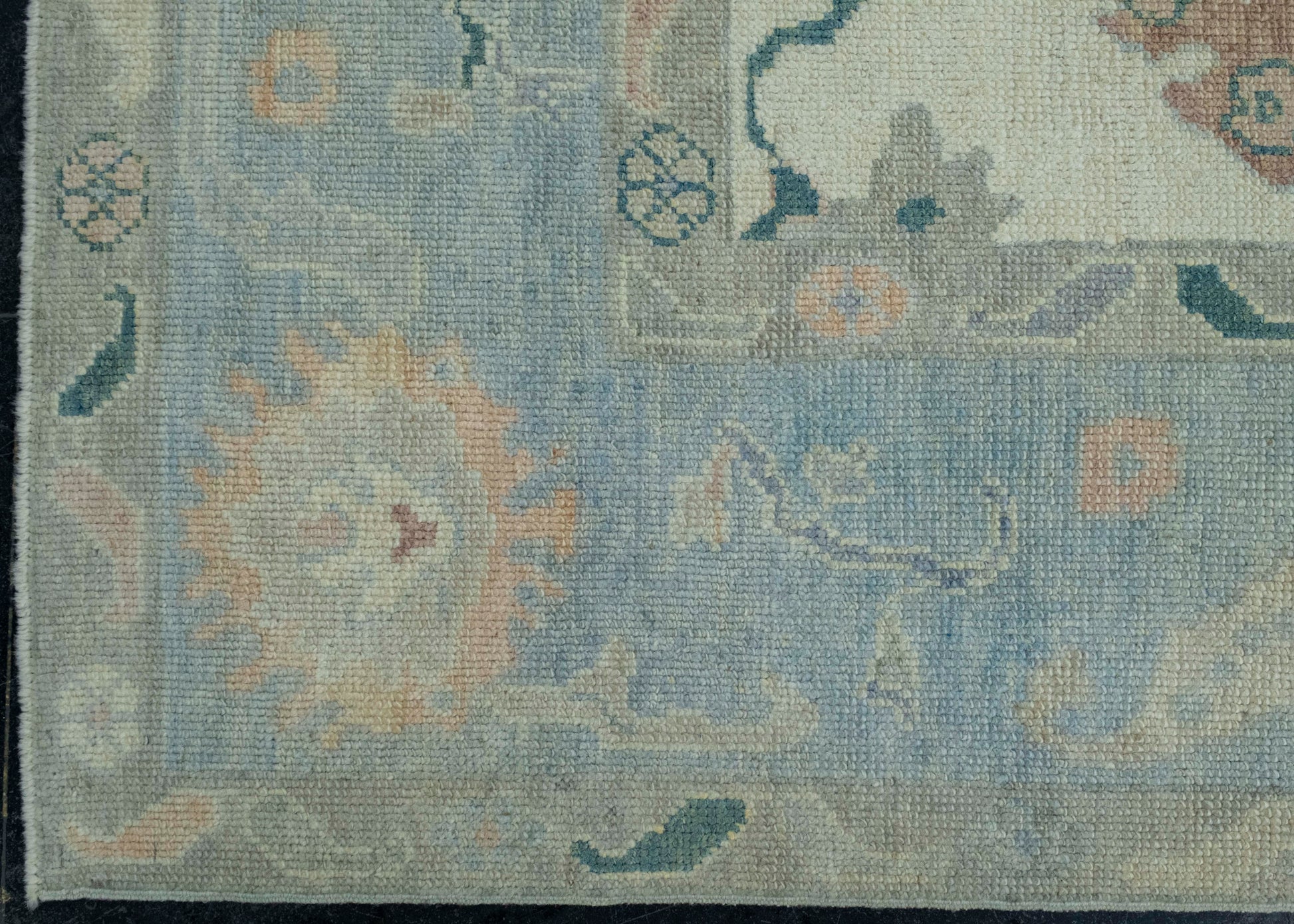 Turkish Oushak Rug 7'8" x 11'2" #18105