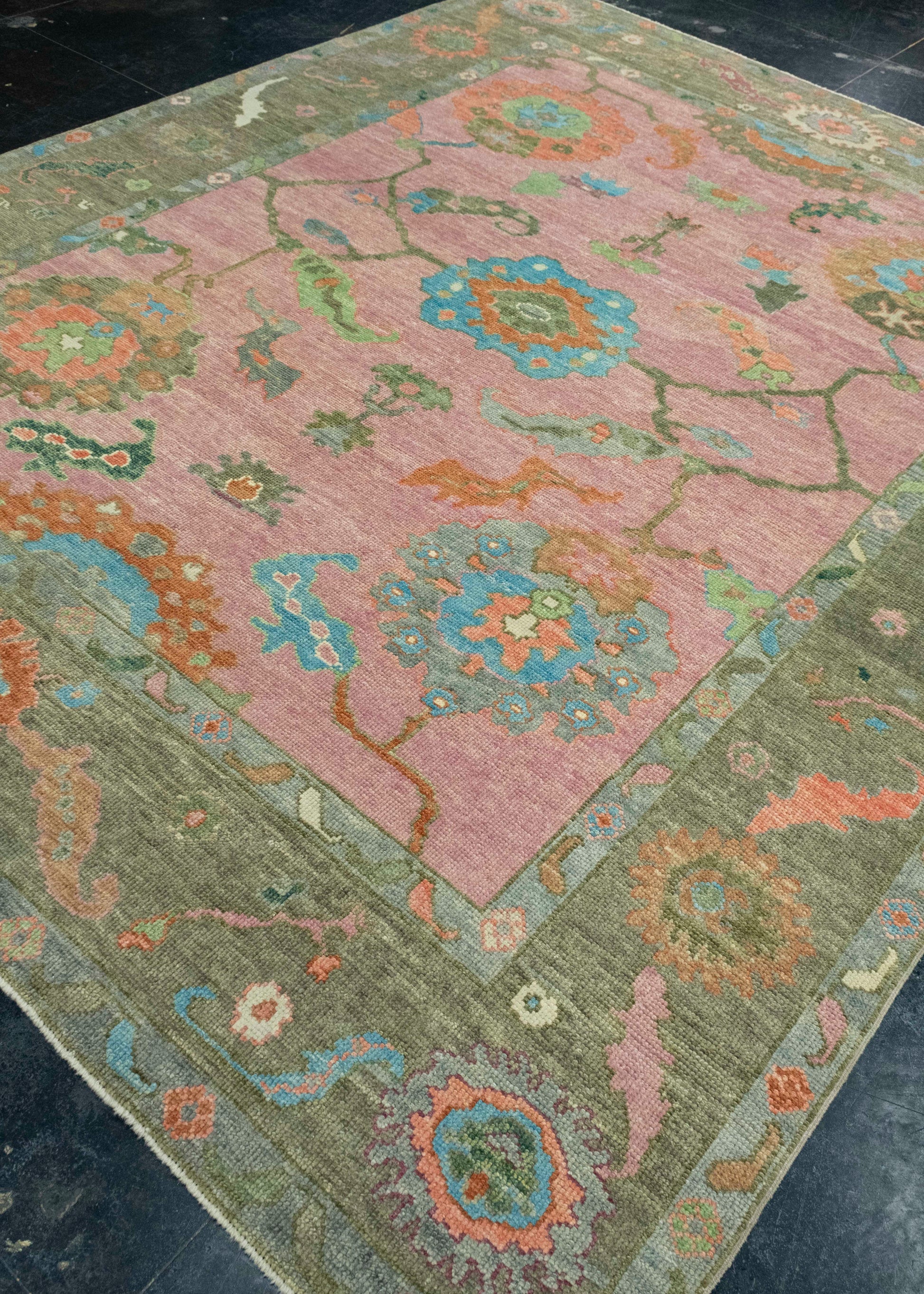 Turkish Oushak Rug 8'3" x 10'2" #18111