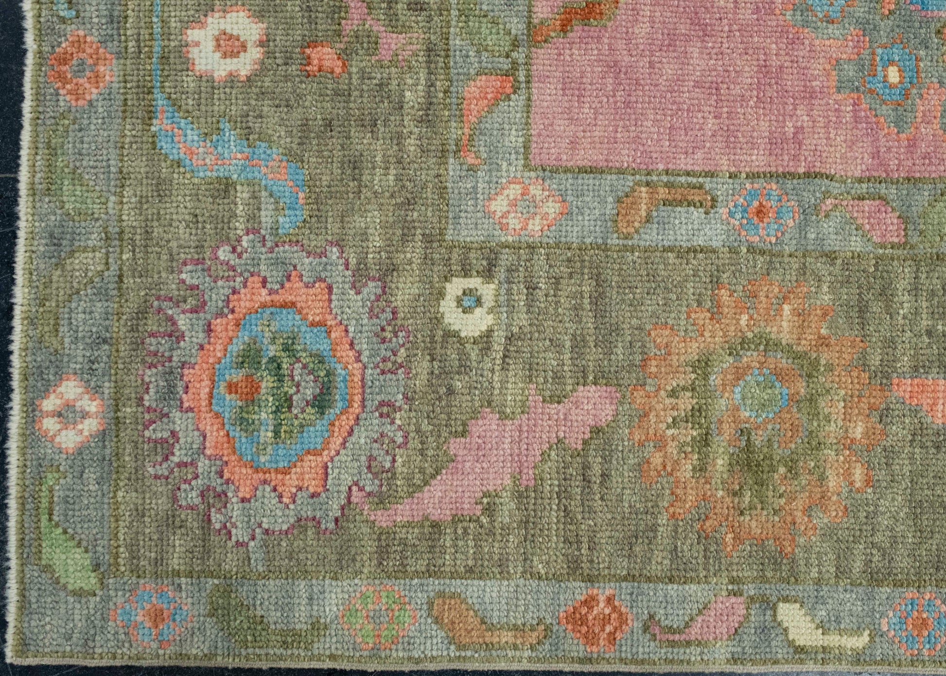 Turkish Oushak Rug 8'3" x 10'2" #18111