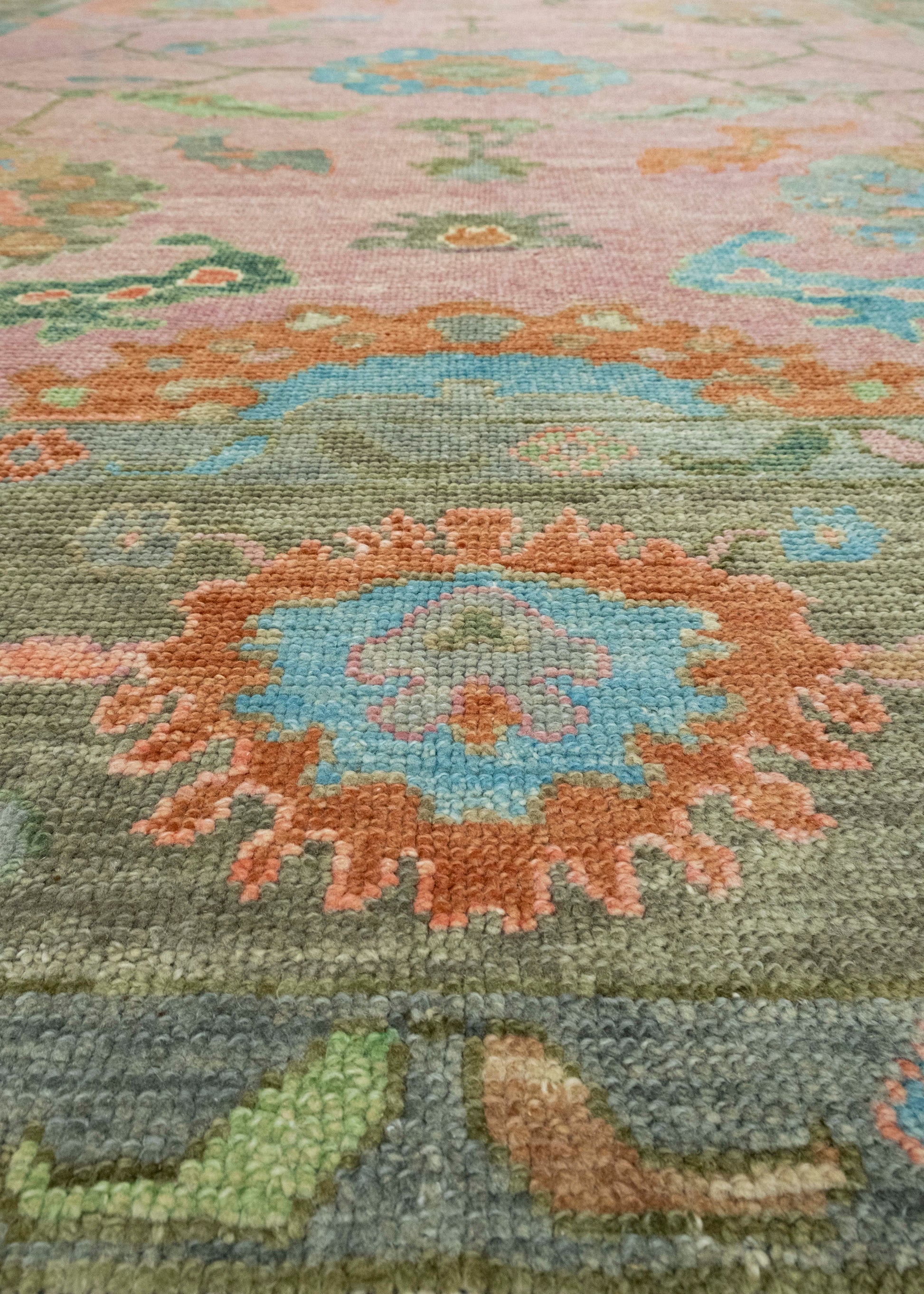 Turkish Oushak Rug 8'3" x 10'2" #18111