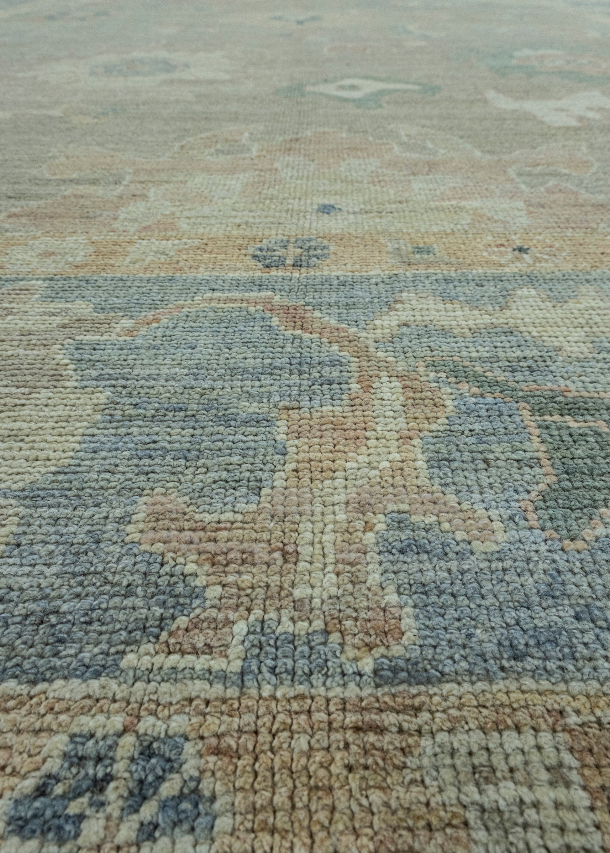 Turkish Oushak Rug 9'2" x 12'2" #17284