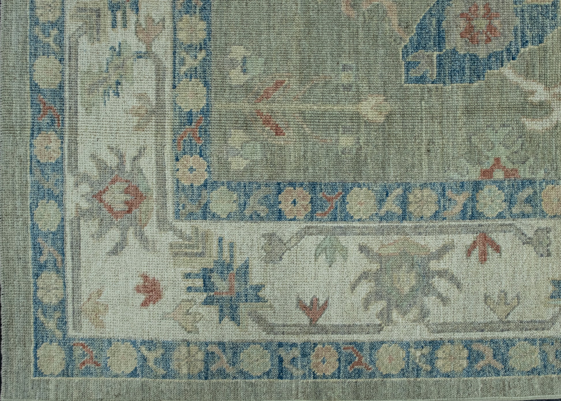 Turkish Oushak Rug 9' x 12'1" #17732
