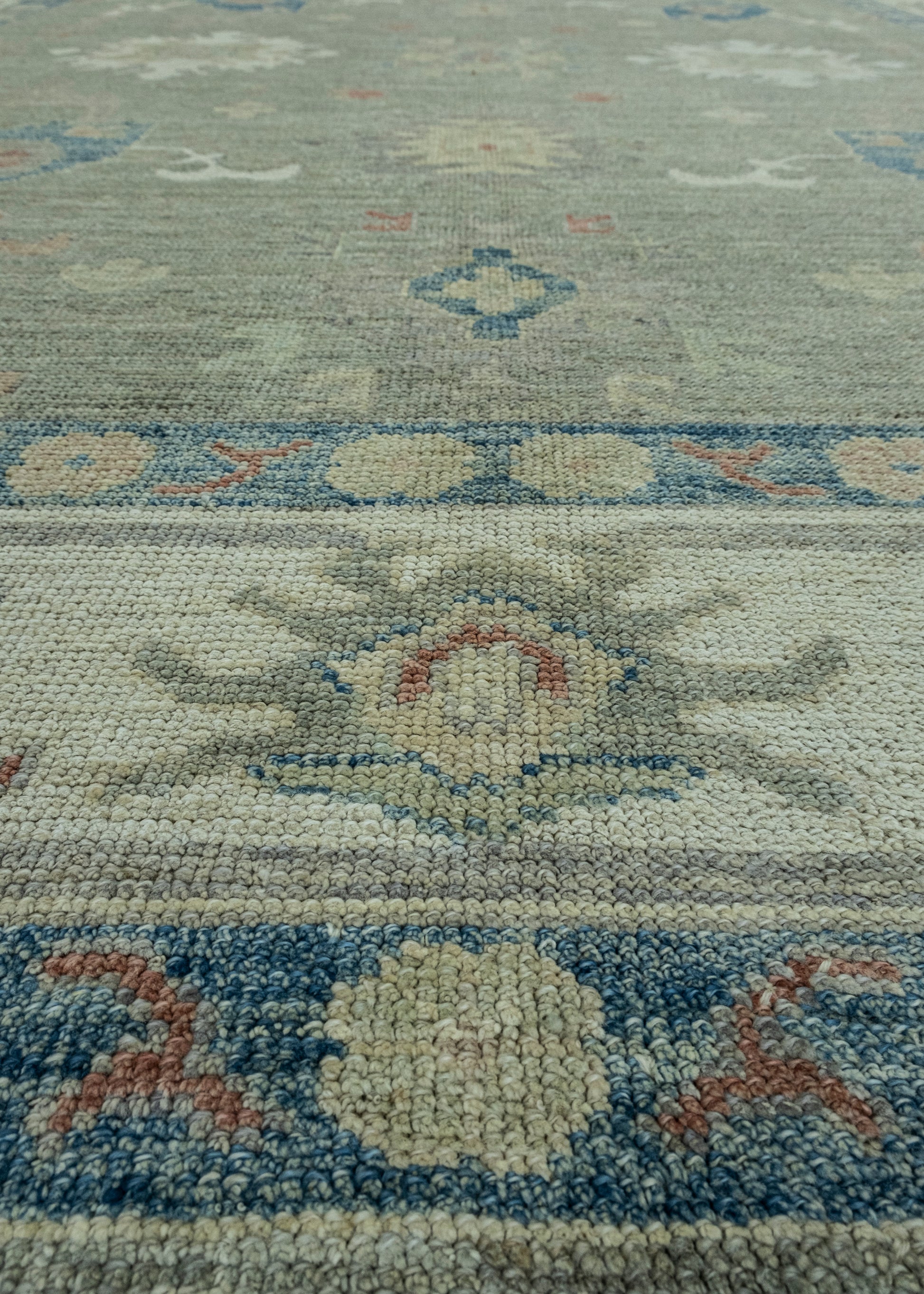 Turkish Oushak Rug 9' x 12'1" #17732