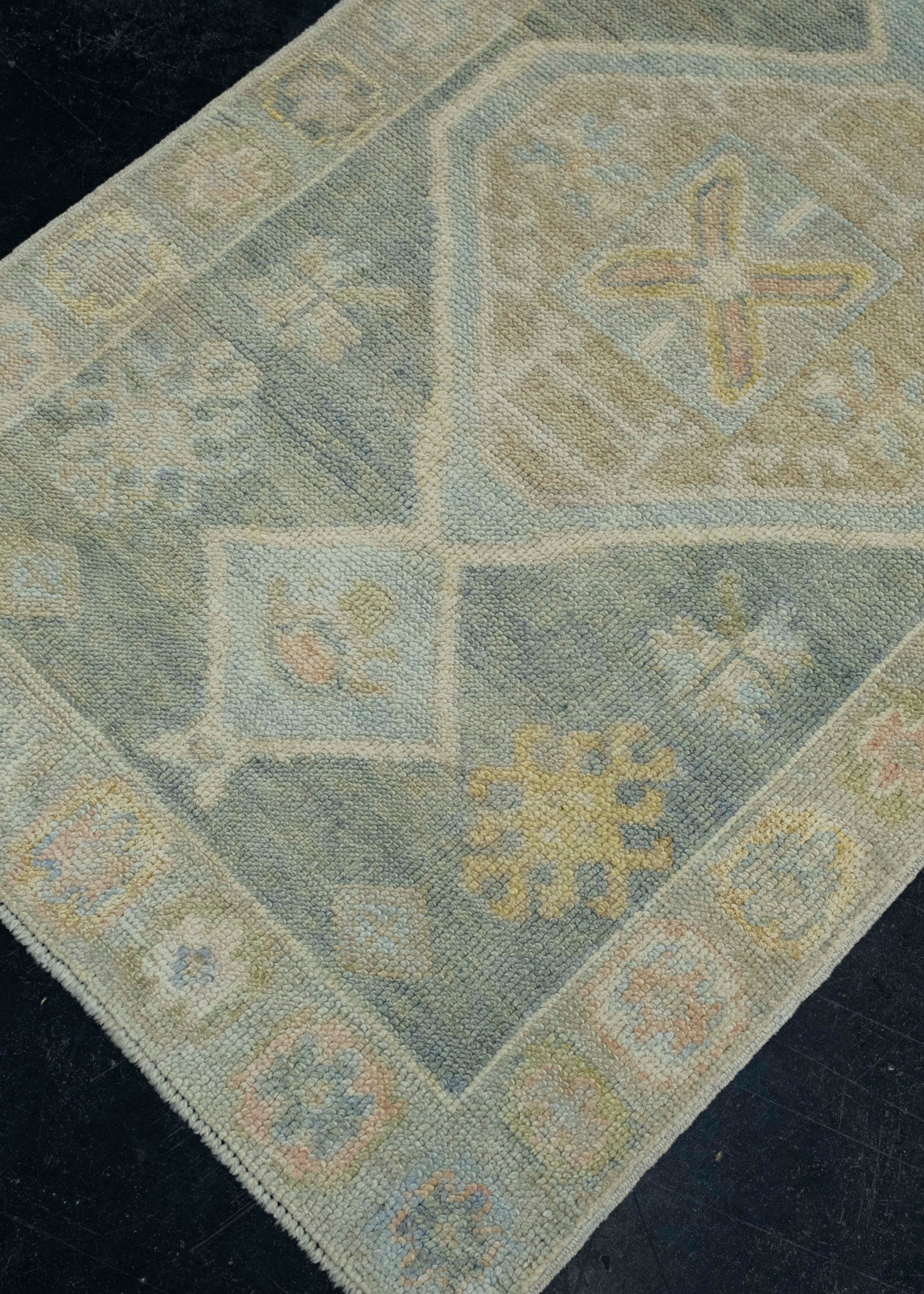 Turkish Oushak Rug 2'8" x 8'4" #18005
