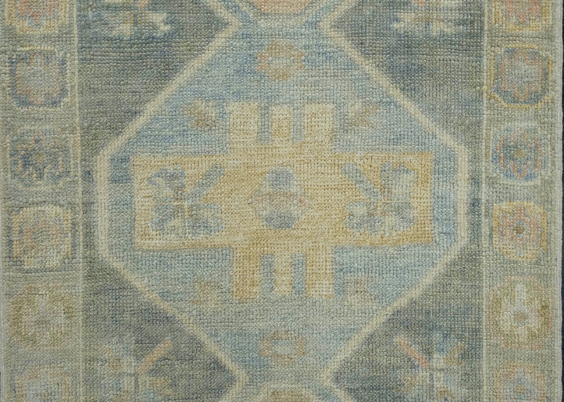 Turkish Oushak Rug 2'8" x 8'4" #18005