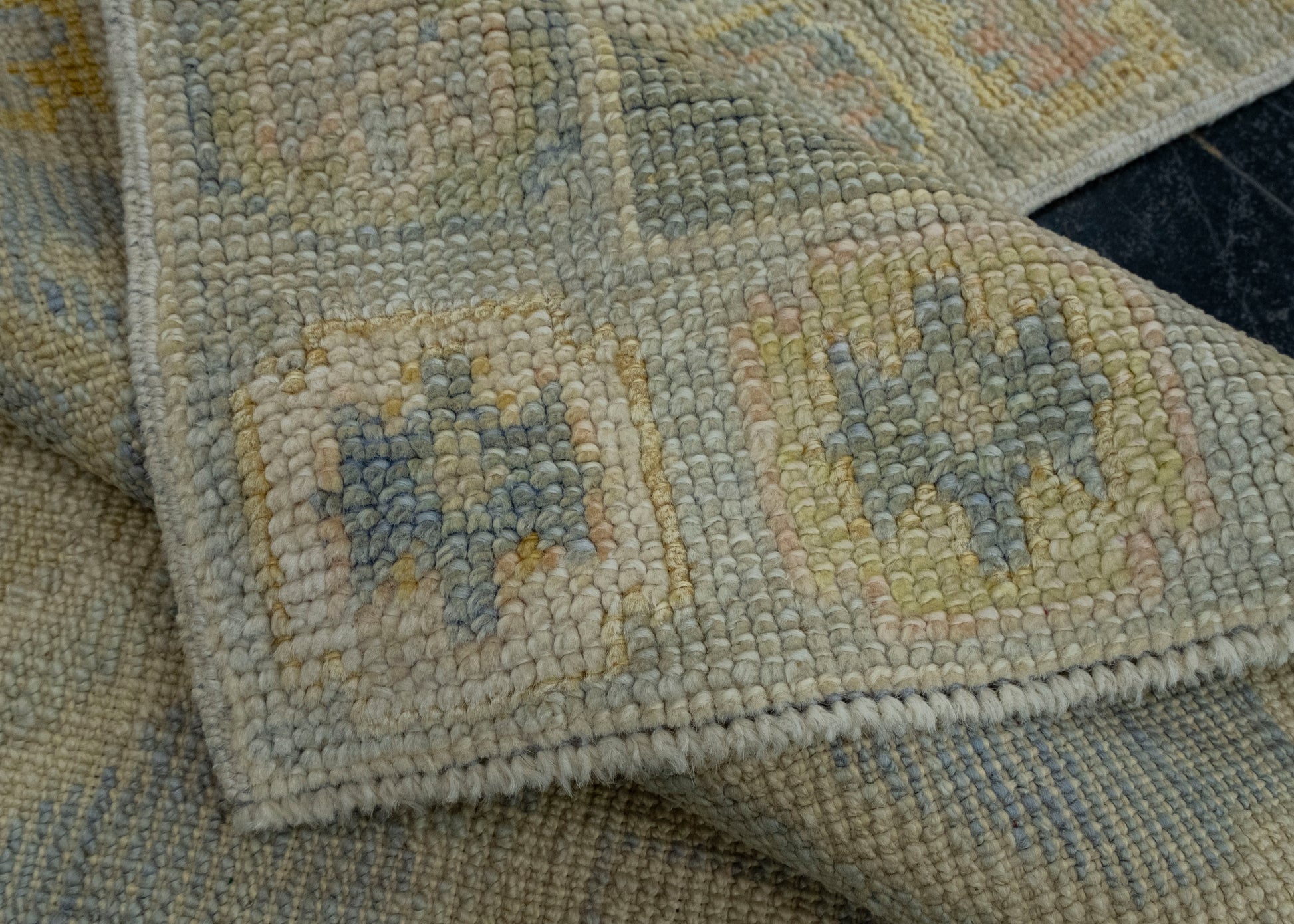 Turkish Oushak Rug 2'8" x 8'4" #18005