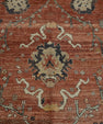 Turkish Old Wool Oushak Rug 10'1" x 14'9" #17085