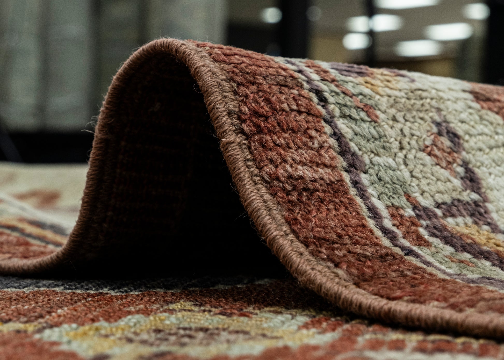 Turkish Old Wool Oushak Rug 10'1" x 14'9" #17085