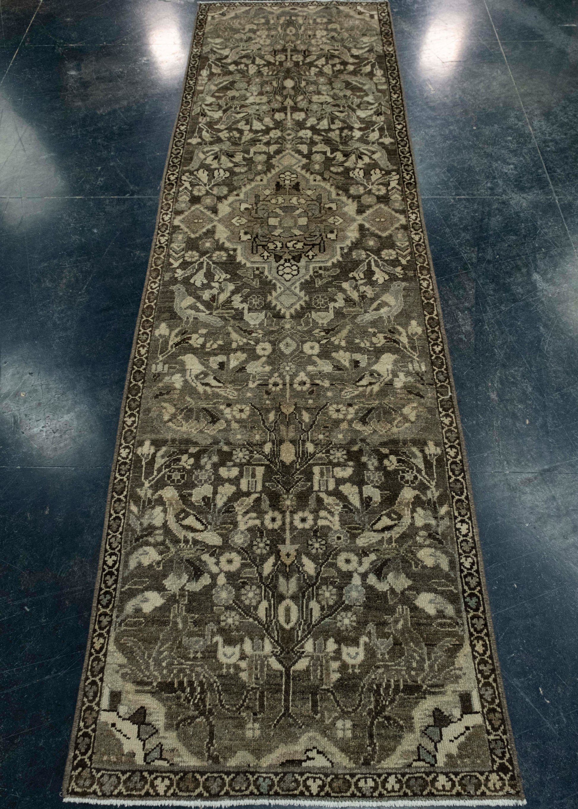Turkish Anatolian Runner Rug 2'6" x 9' #18018