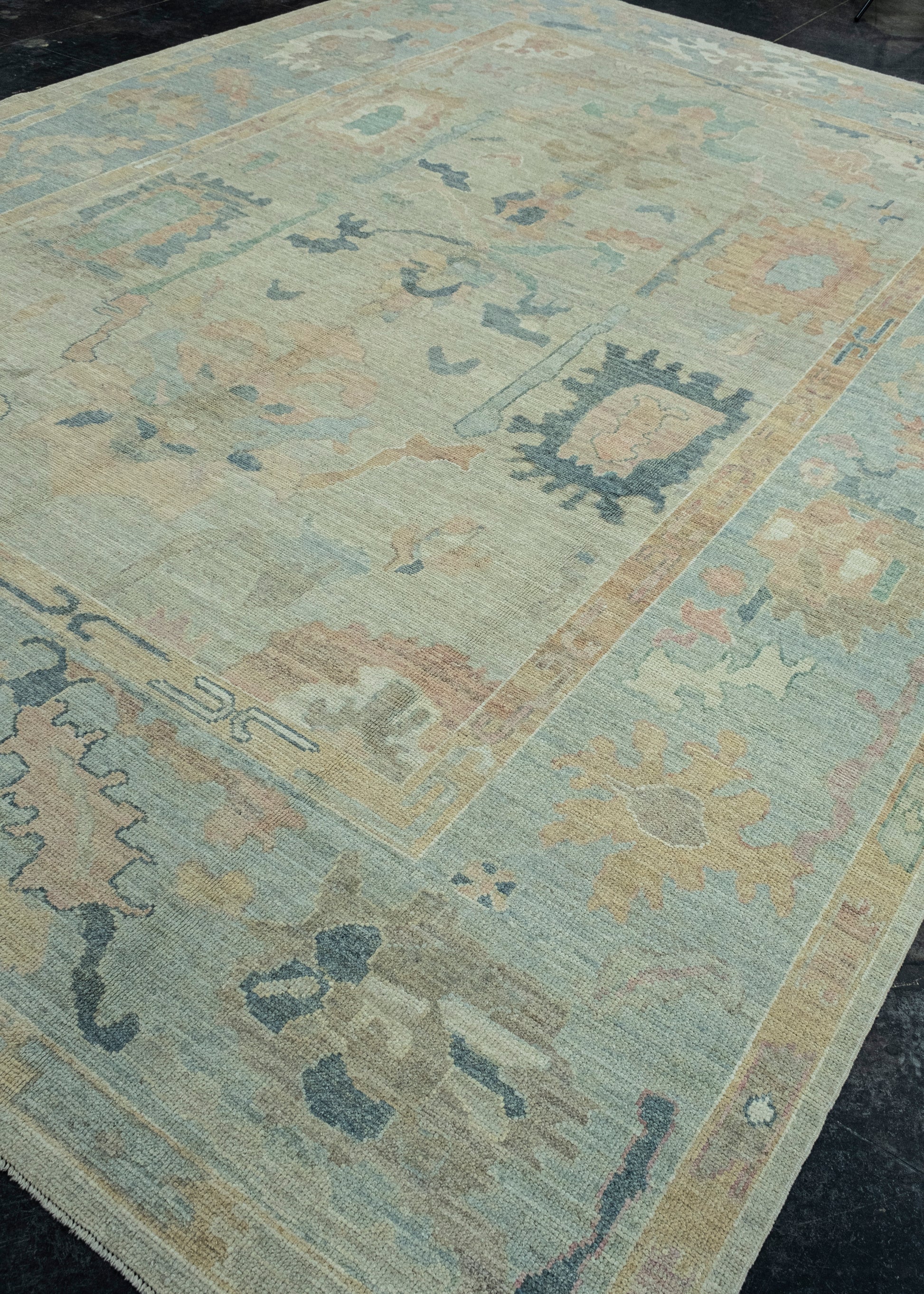 Turkish Oushak Rug 10'3" x 14'2" #17415