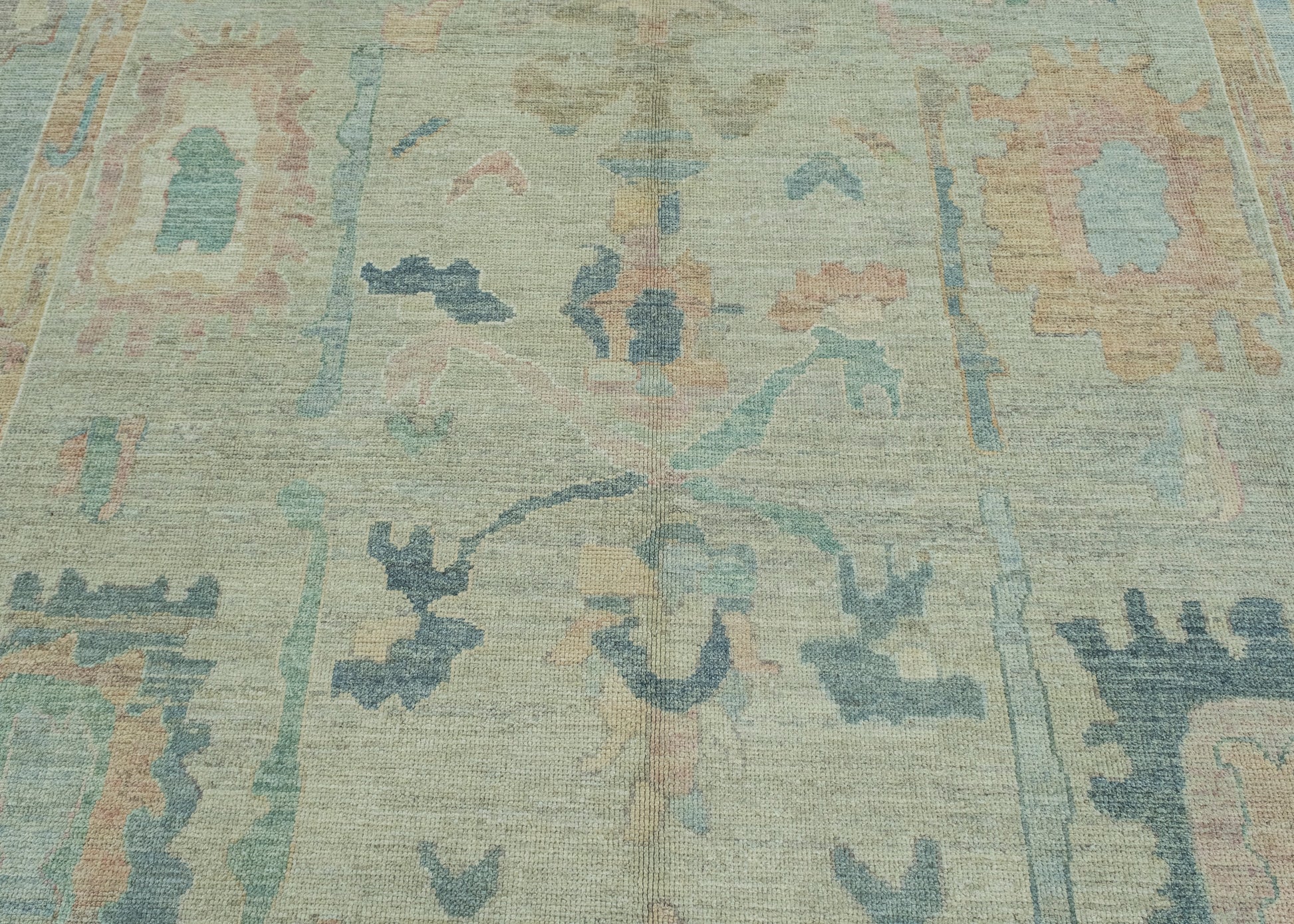 Turkish Oushak Rug 10'3" x 14'2" #17415