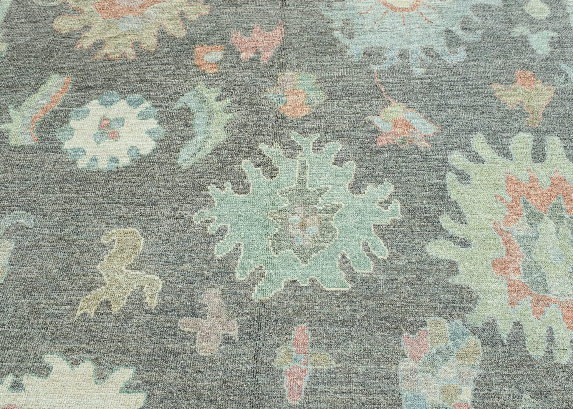 Turkish Oushak Rug 9'10" x 14'2" #17228