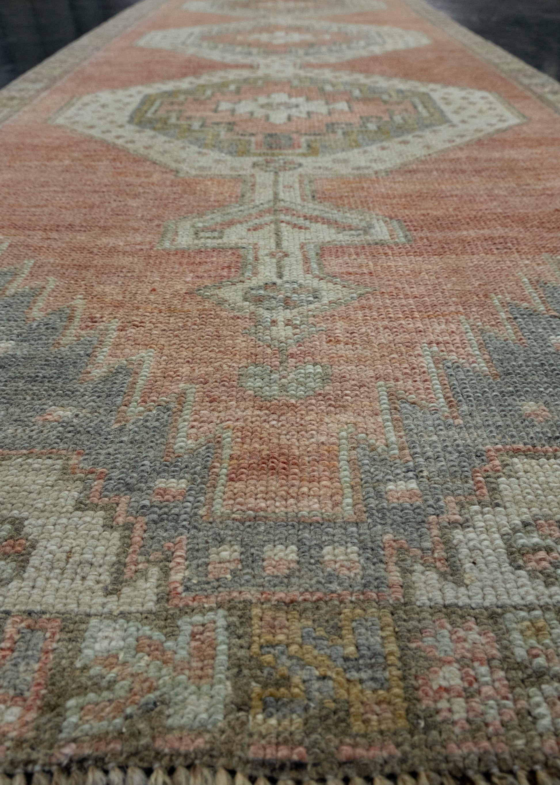 Turkish Anatolian Runner Rug 2'7" x 9'9" #18059