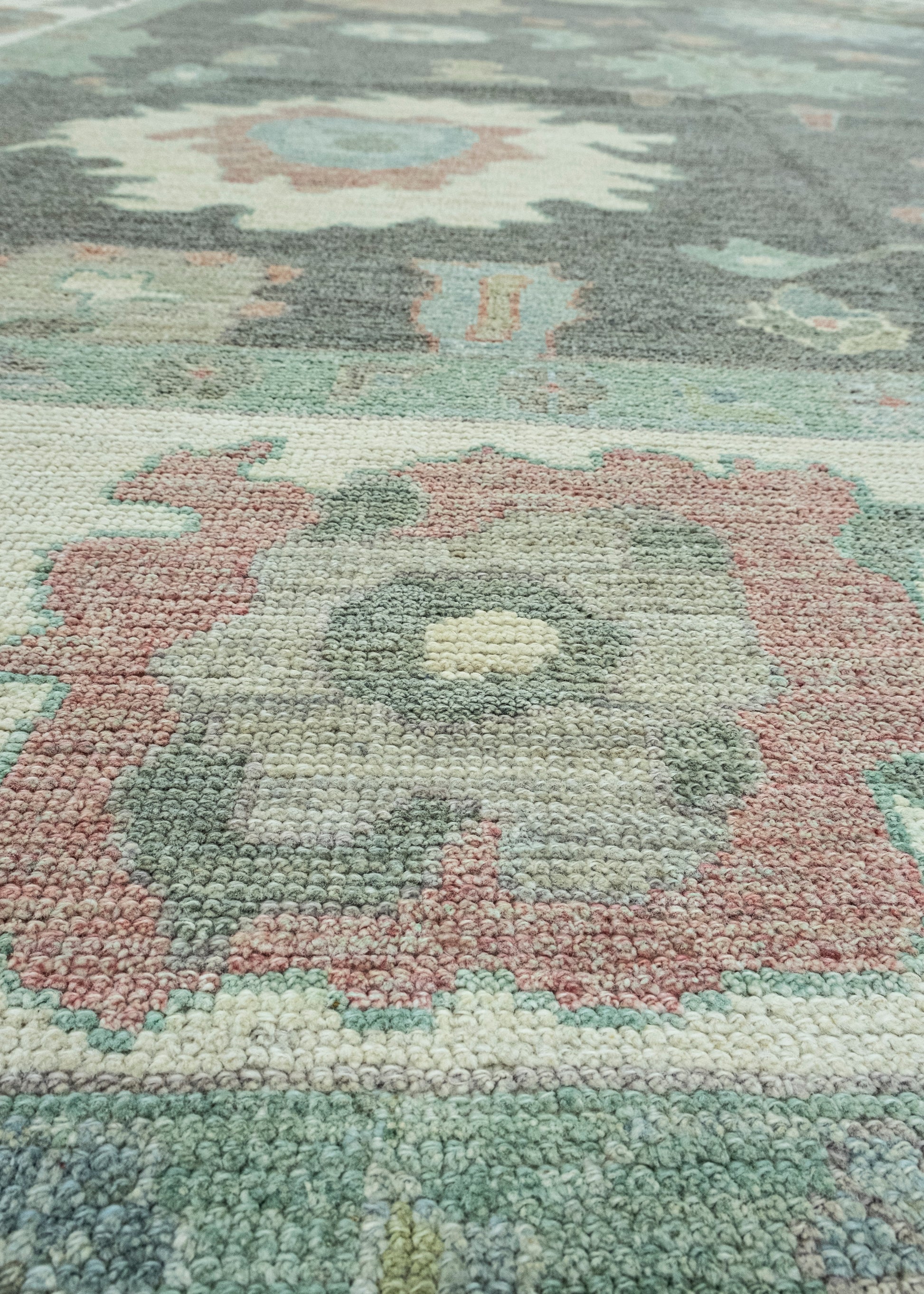 Turkish Oushak Rug 9'10" x 14'2" #17228