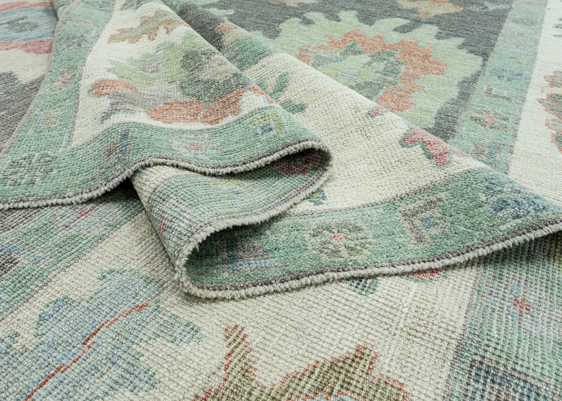 Turkish Oushak Rug 9'10" x 14'2" #17228