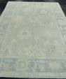Turkish Oushak Rug 6'1" x 9' #18650