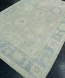 Turkish Oushak Rug 6'1" x 9' #18650