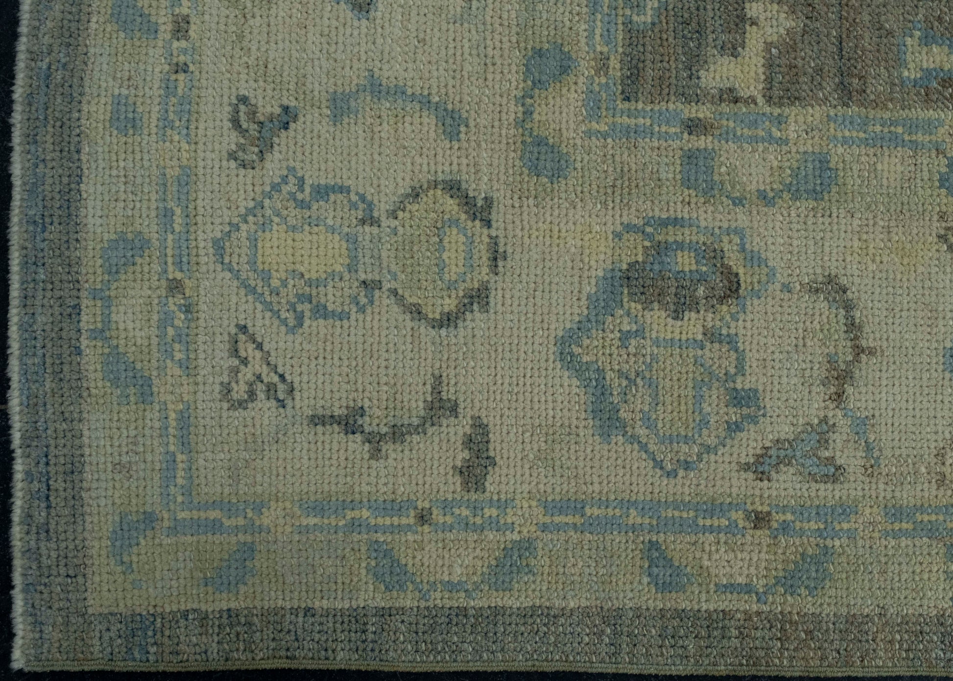 Turkish Oushak Rug 6'2" x 9'6" #18551