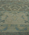 Turkish Oushak Rug 6'2" x 9'6" #18551